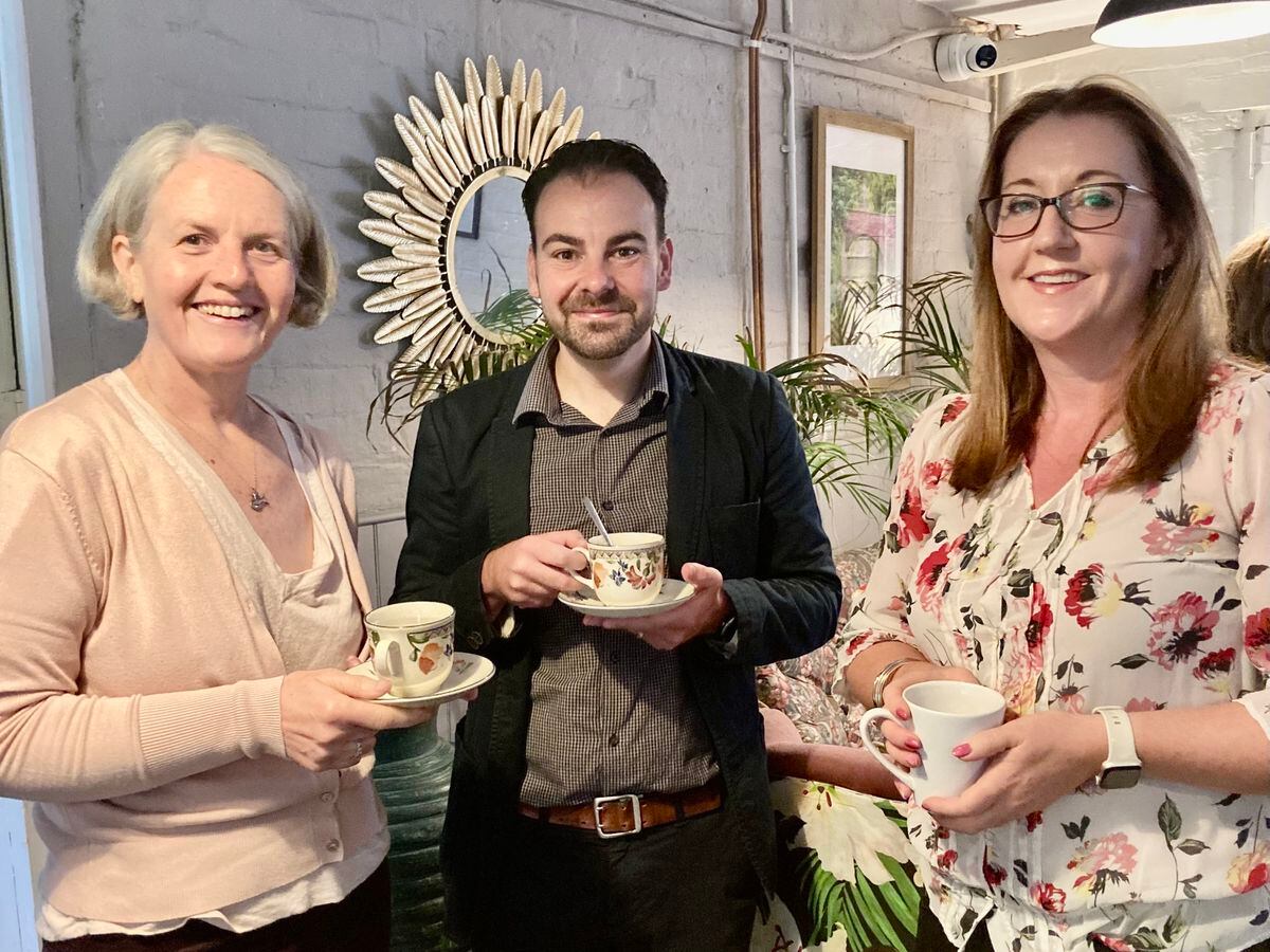 Colleen Mullarky of Nourish Holistic Wellbeing, Rob Griffiths of Blue Orchid Recruitment and Louise Burgoyne of Blueprint Academy at the Growth Club business seminar and networking event