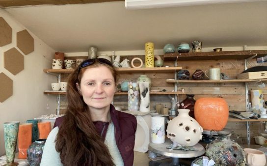 Nina Finch of Running Wild Pottery turned her lockdown hobby into a business