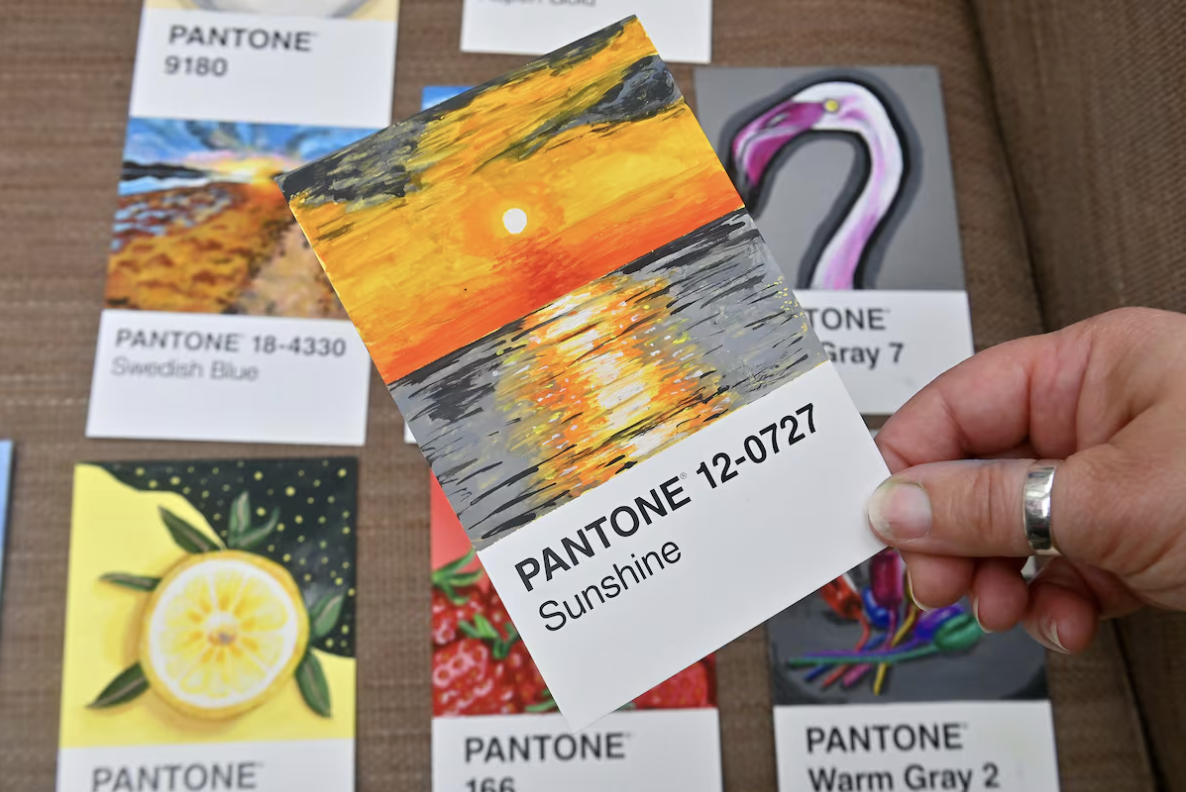 Jodie has been taking part in the Pantone Challenge