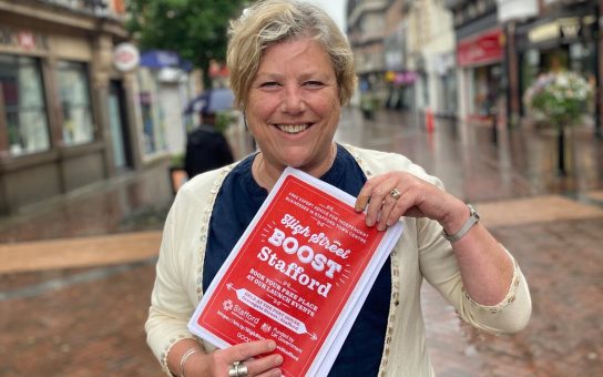 Sally Themans High Street Boost Stafford