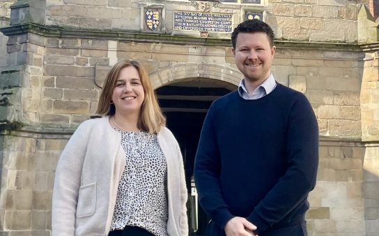 Michelle Jehu of Good2Great and Mark Hooper of Visit Shropshire